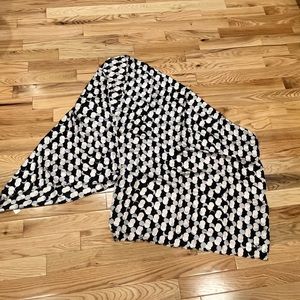 Brand New Kate Spade 100%silk scarf! Brand new!